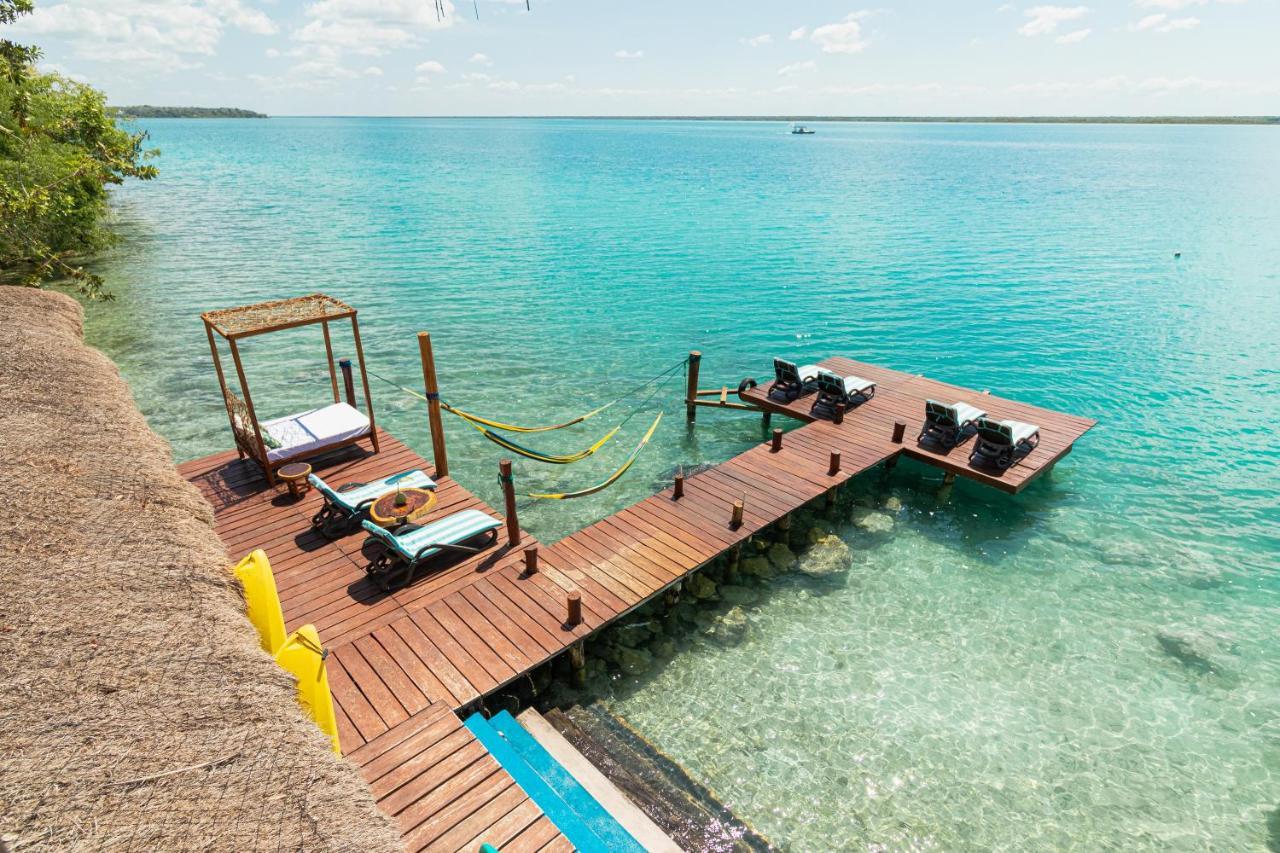 Xcabal Hotel Boutique Bacalar Eksteriør billede